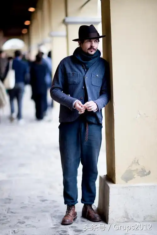 干练型男 街拍佛罗伦萨街头潮男