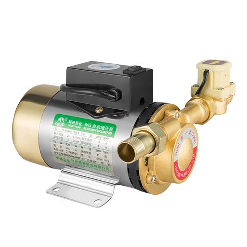 韩进热水器增压泵  90ea静音全自动自吸泵不锈钢家用小型抽水泵