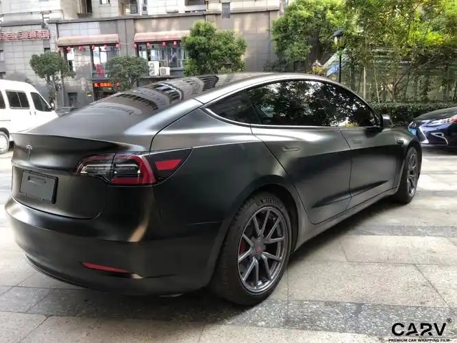 特斯拉model3电光金属黑1219