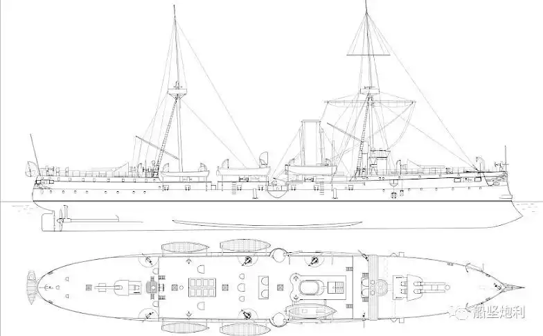 这份致远舰原厂图纸我们找了20多年