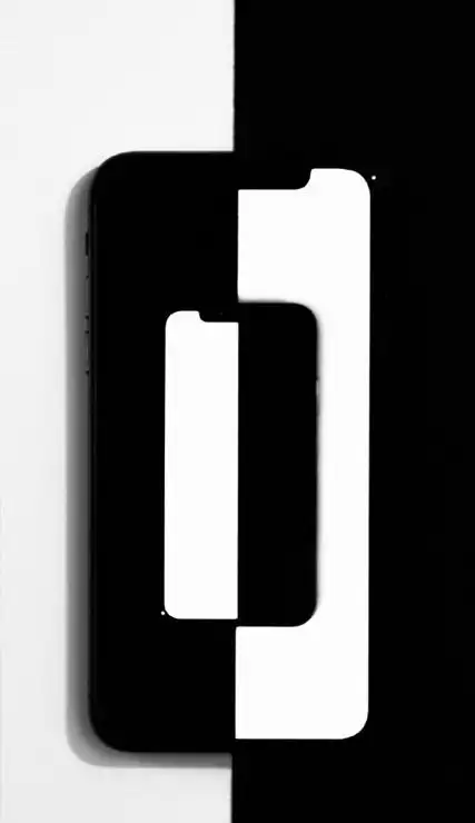 很酷的黑白锁屏壁纸高清 满满高冷气质的锁屏-腾牛个性网