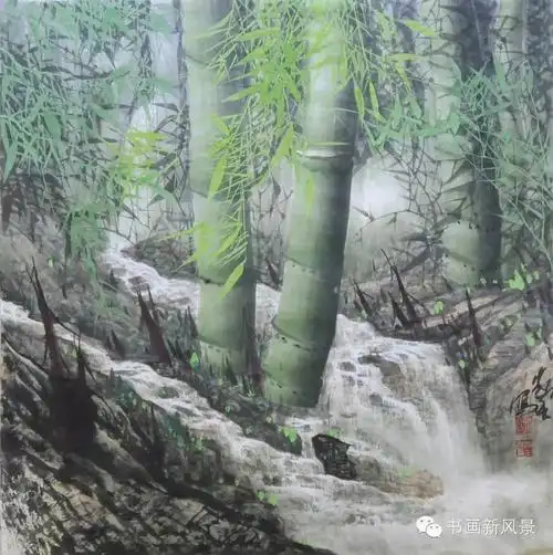 欣赏刘家生这青青翠竹真是赏心悦目