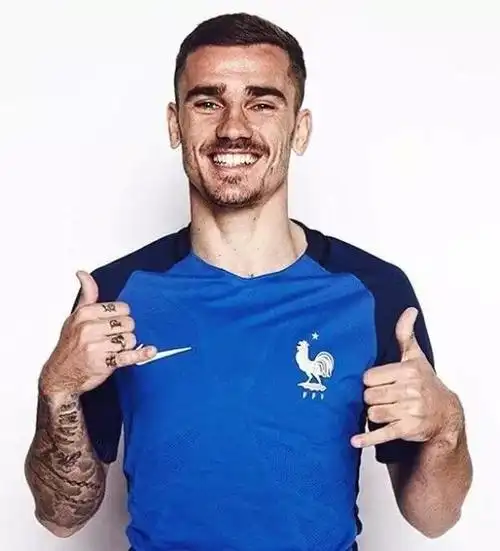 你会很容易爱上格里兹曼这个帅气调皮的法兰西情人