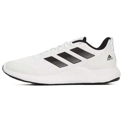 adidas阿迪达斯鞋子男春季新款轻便透气减震运动鞋白色跑步鞋gz5