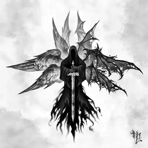 暗黑纹身手稿分享