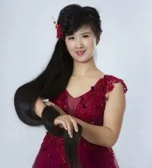福建福州长发女张凤珠2.1米长发回顾