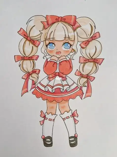 画人物女孩简单可爱 人物简笔画女孩可爱