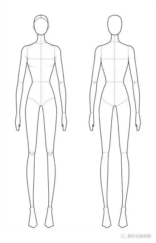 素材| 海量服装设计人体模版都送你!男装,女装,童装……应有尽有