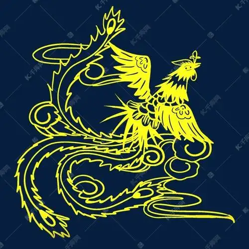 美丽金色凤凰素材图片免费下载-千库网