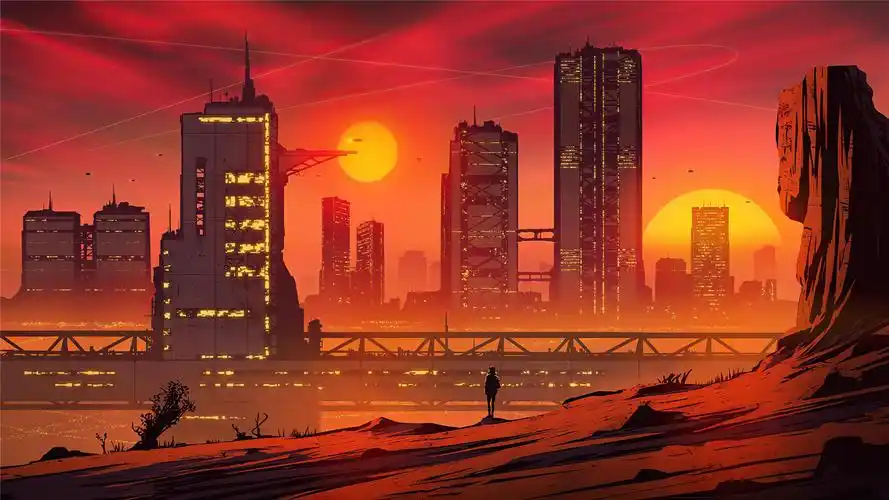 炫酷科幻未来感高清桌面壁纸