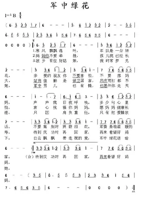 非常流行好听歌曲简谱大全