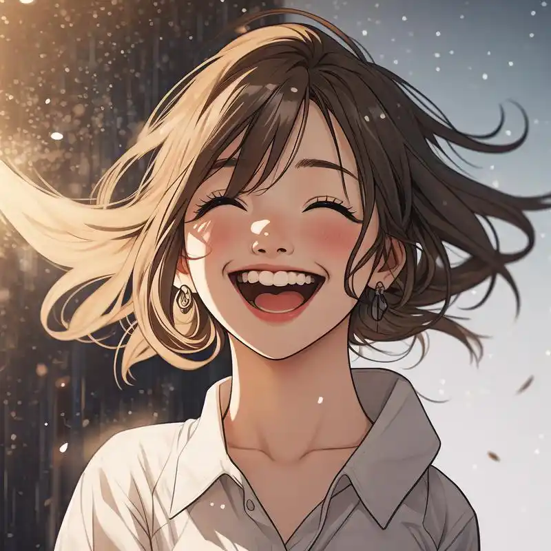 动漫女生治愈系笑脸头像😄 快来挑选你的动漫风格头像吧!