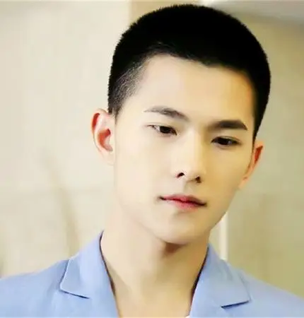 杨洋的圆寸造型