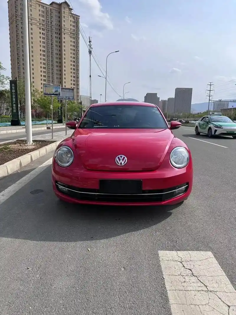 16年进口大众甲壳虫1.4t实表5万多公.#车况极品 #你值 - 抖音