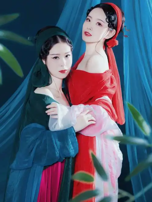 古装美人图鉴  #古装照  #青蛇白蛇  #盘子女人坊