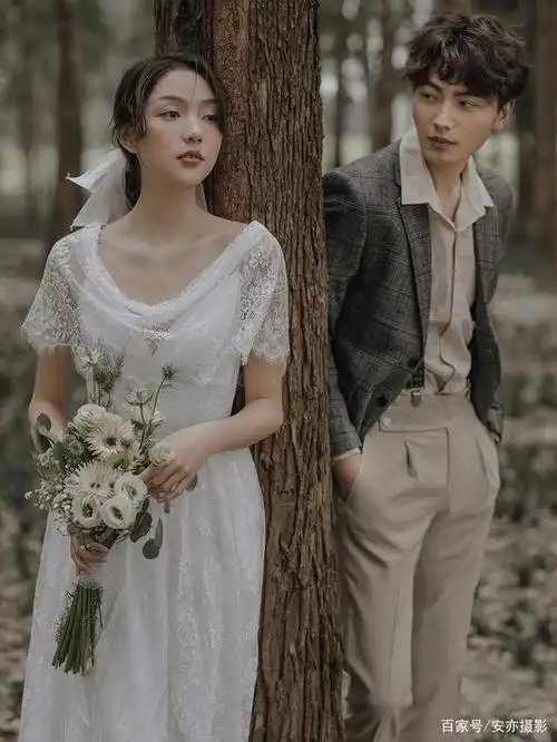 森系婚纱照