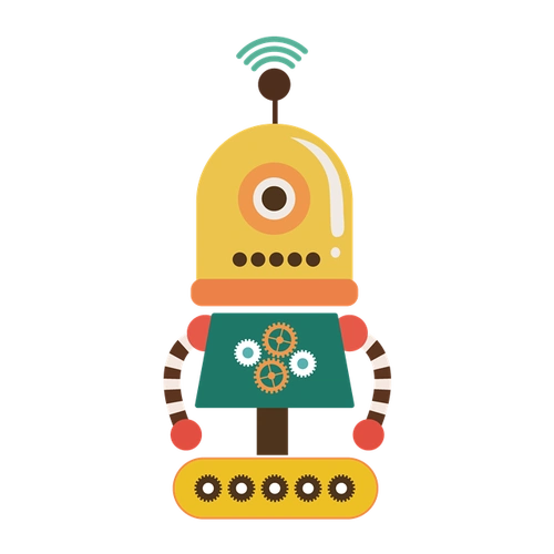 卡通未来机器人图片