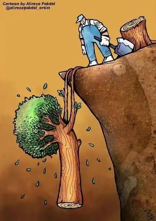 15张反映社会问题的讽刺插画,看后让人细思极恐!_娱乐_富人_窗户