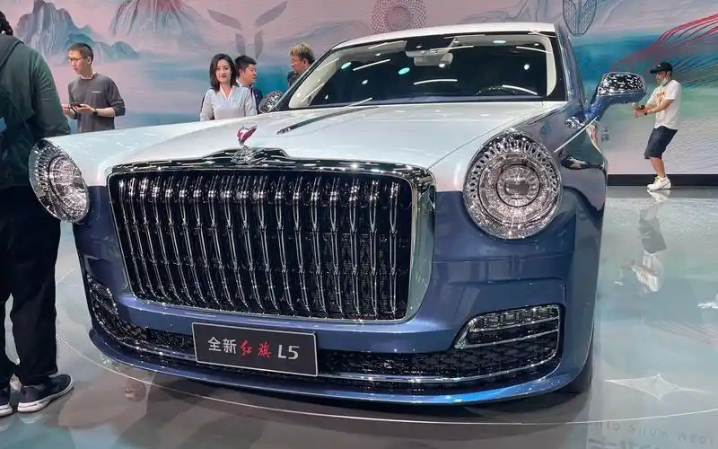上海车展 看看红旗百万级别豪车