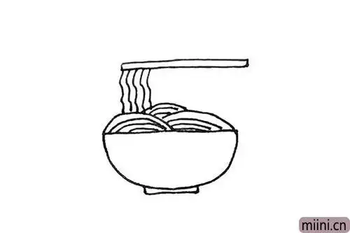 的拉面简笔画美味的拉面简笔画怎么画日式拉面简笔画面条卡通简笔画