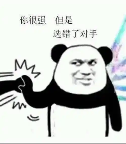 你很强,但是选错了对手_表情包_斗图图片