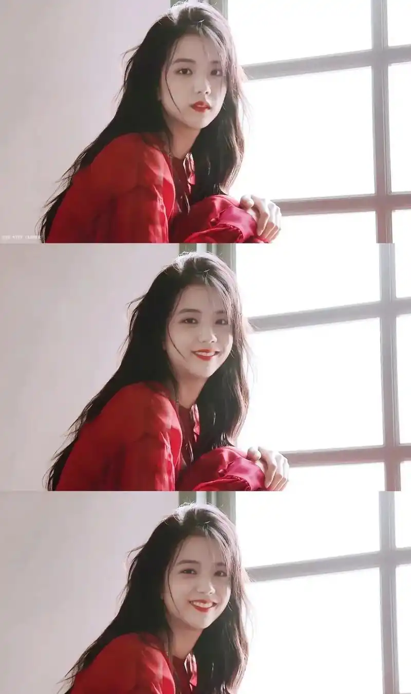 一枝毒秀专属话题 #金智秀jisoo 智秀红衣图片 - 抖音