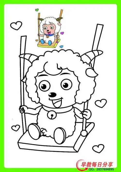 幼儿对照涂色卡小中大班