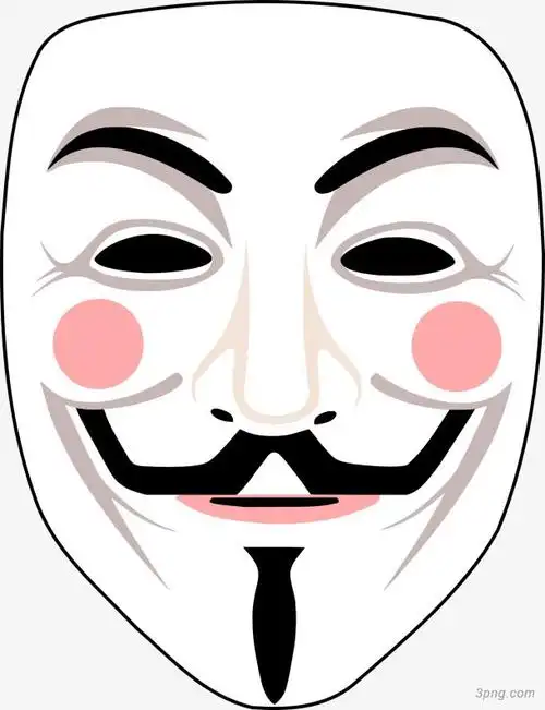 小丑面具png素材透明免抠图片-其他元素