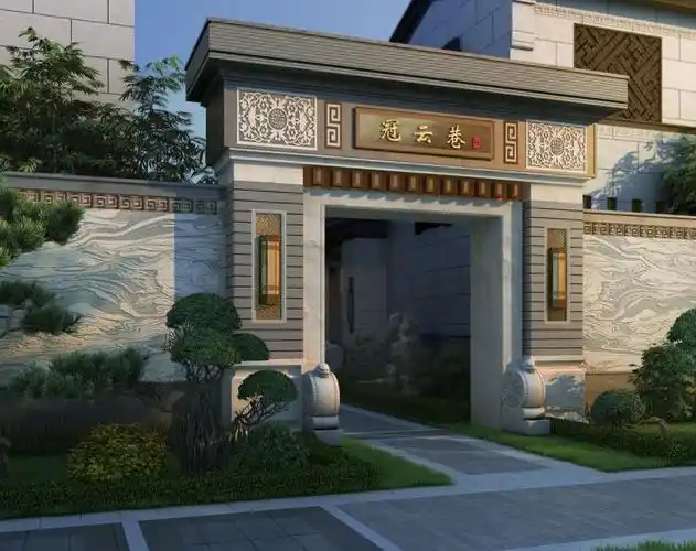 空间其他中式门窗别墅装修