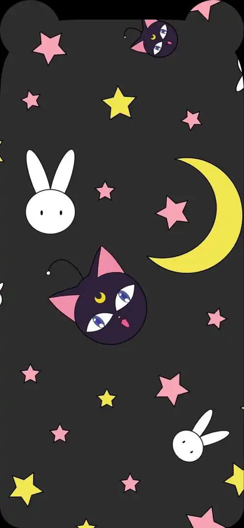 iphone刘海儿耳朵壁纸丨我在人海 就已经很好了