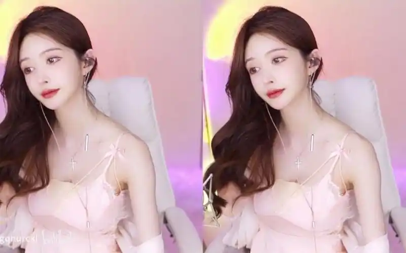 【王羽杉】吃鸡主播 大长腿 粉色打底`1