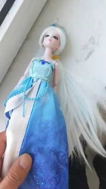 正品叶罗丽娃娃小灵夜萝莉仙子冰公主女孩玩具29cm娃娃冰公主晒单图