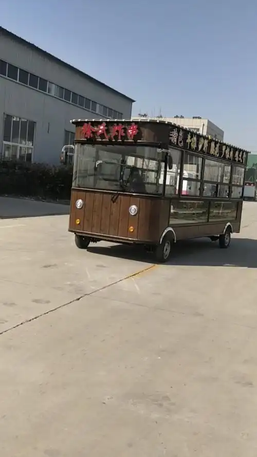 炸串小吃车