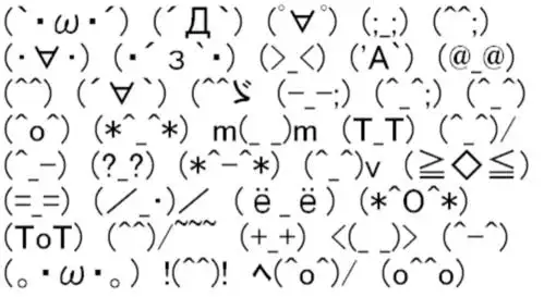 因为"动漫人物的眼睛和嘴巴可表达更多情感",日本人创造了表情符号