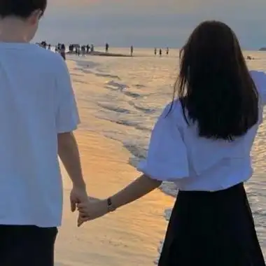 2021最甜情侣头像背影ins真人风格情头