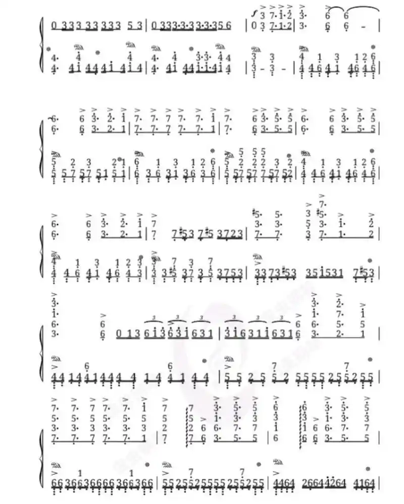 凹凸世界do the fight简谱