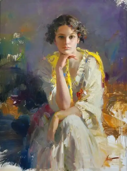 《名画,略知略知》之"女人":肖像油画中的感官之美与灵魂之美油画世界