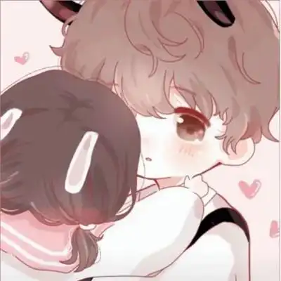 情侣头像 一人一半 分开动漫