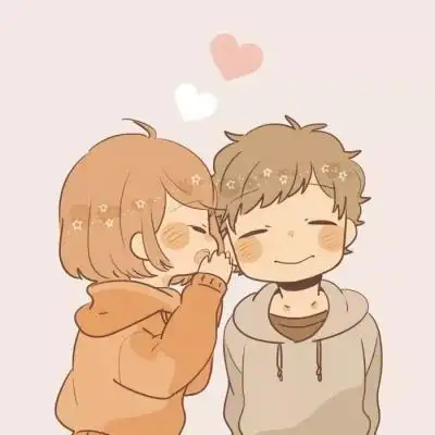 2021简约可爱卡通情头头像图片可爱卡通情侣头像