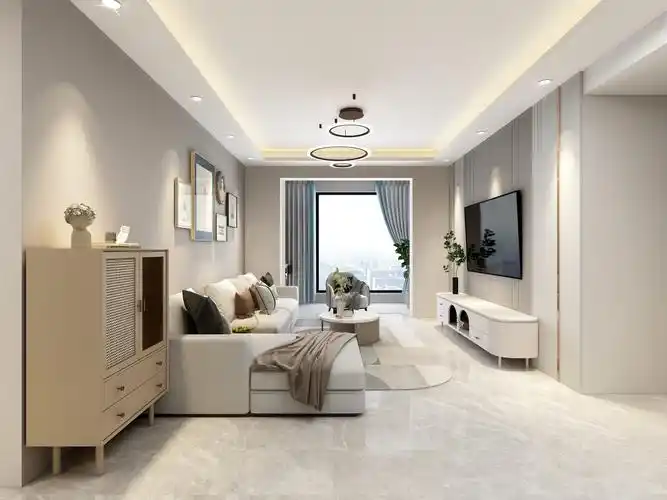 电视墙果林溪谷 85㎡  现代简约 生活家家居