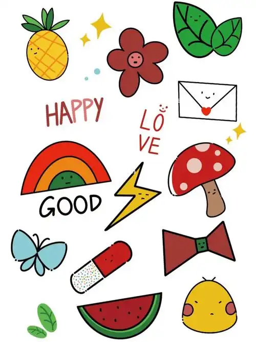 可爱手帐小贴纸