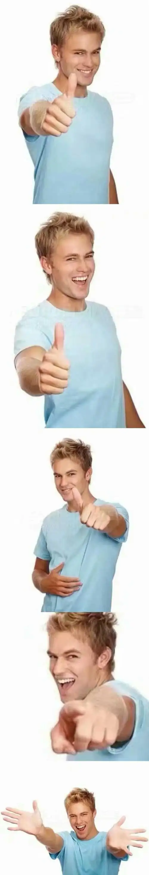 外国人竖大拇指表情包 - zx图片网,一个充满欢乐的表情包图片乐园