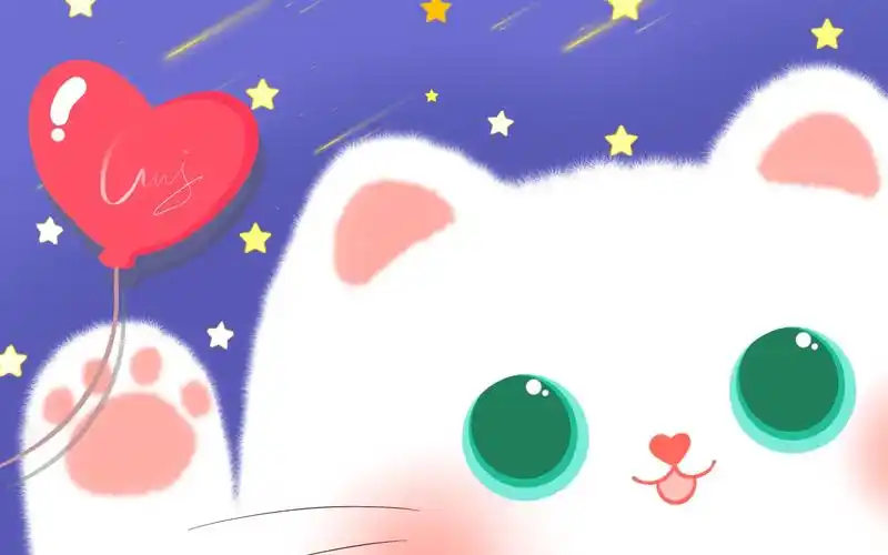 ipad手绘插画|可爱壁纸|附步骤解说