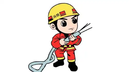消防员灭火怎么画