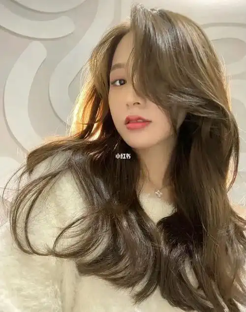 亚麻冷棕色#温州染发温州染发天花板