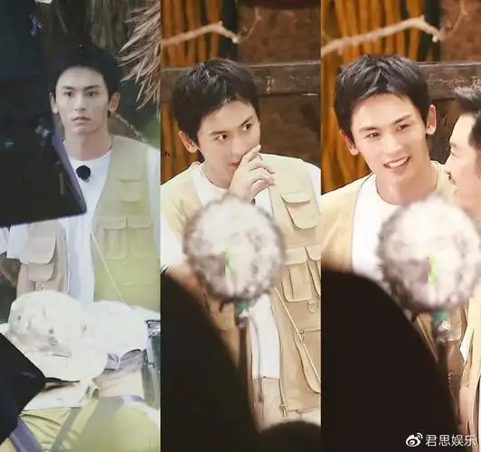 《奔跑吧》三亚路透帅哥云集,张哲瀚许凯同框,没对比就没有伤害