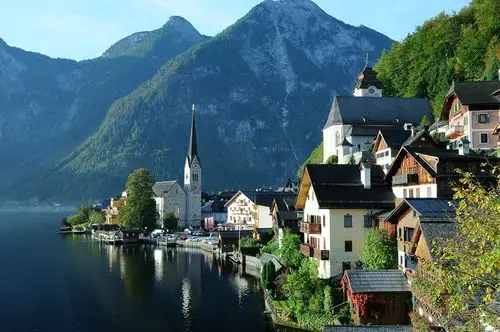 明信片上的经典 天堂小镇 | 中欧 奥地利 哈尔施塔特 附攻略_游记