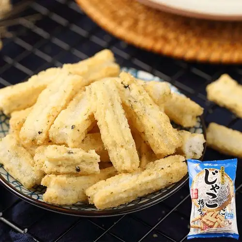 日本进口零食*bonchi本池濑户内产海鲜煎炸虾条脆条84g 6袋入0204