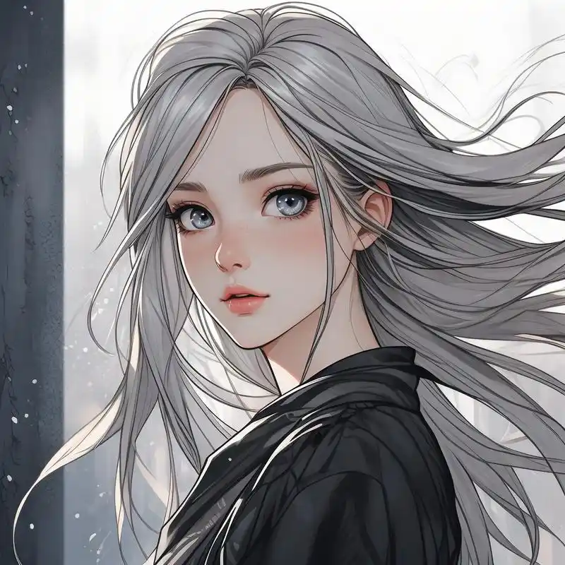 95高级动漫女头,ins风拉满78