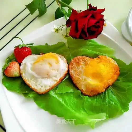 心形煎蛋